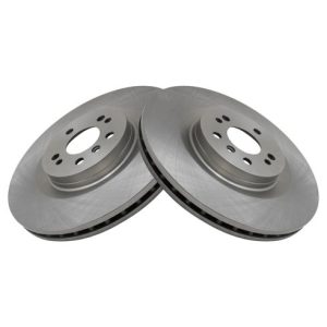 Mercedes Benz Front Driver & Passenger Side 2 Piece Brake Rotor Set TRQ BRA78298