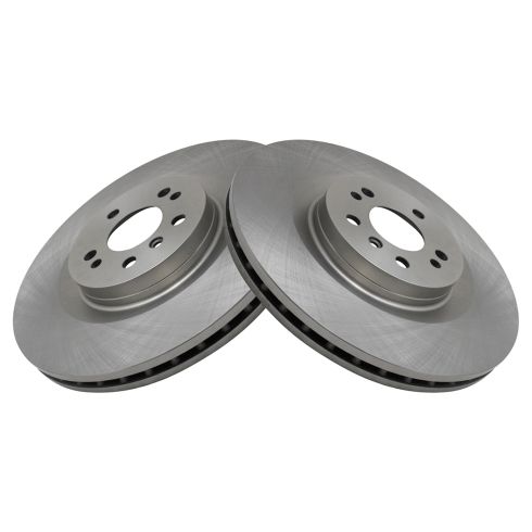 Mercedes Benz Front Driver & Passenger Side 2 Piece Brake Rotor Set TRQ BRA78298