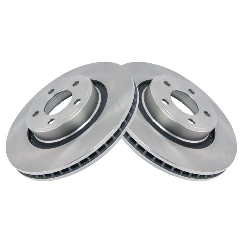 Ford Mustang Front Driver & Passenger Side 2 Piece Brake Rotor Set TRQ BRA78348
