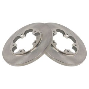 Ford Rear Driver & Passenger Side 2 Piece Brake Rotor Set TRQ BRA14150