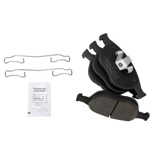 2010-13 Ford Transit Connect Front & Rear Ceramic Brake Pad & Rotor, Shoe & Drum Kit TRQ BKA14833