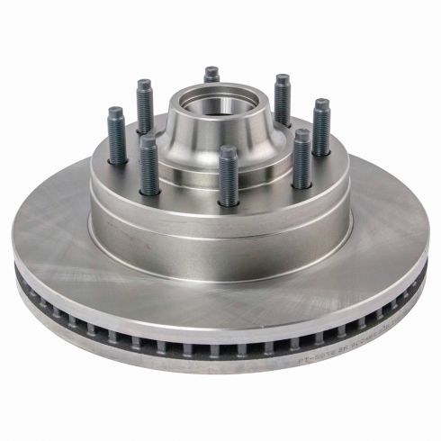 Ford E150 E250 E350 Super Duty Front & Rear Semi-Metallic Brake Pad & Rotor Kit TRQ BKA14259