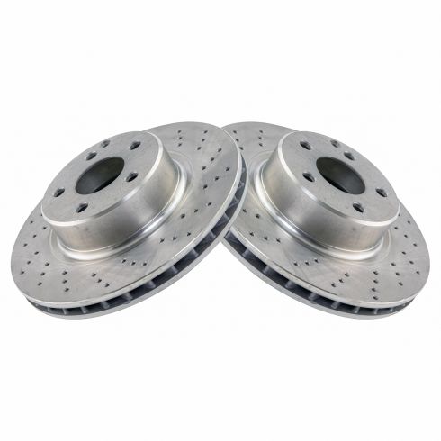 Mercedes Benz CL500 S350 S430 S500 Front Ceramic Brake Pad & Rotor Kit TRQ BKA71014