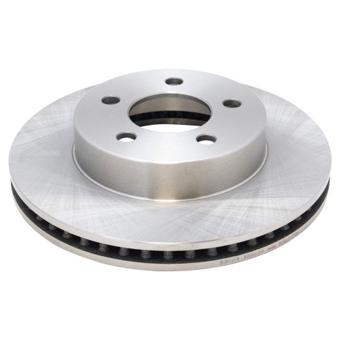 2002-07 Jeep Liberty Front Semi-Metallic Brake Pad & Rotor Kit with Calipers TRQ BKA14426 - Image 6