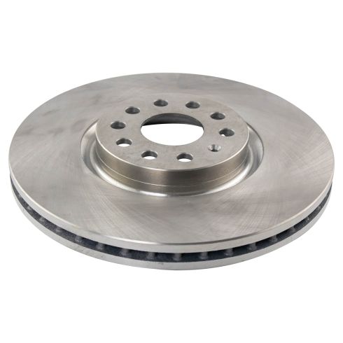 VW Atlas Atlas Cross Sport Front Driver & Passenger Side 2 Piece Brake Rotor Set TRQ BRA72746