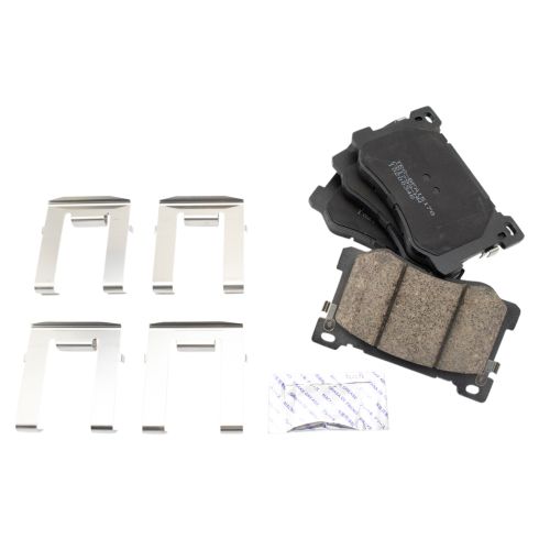 Hyundai Kia Genesis Front Ceramic Brake Pad & Rotor Kit TRQ BKA14278