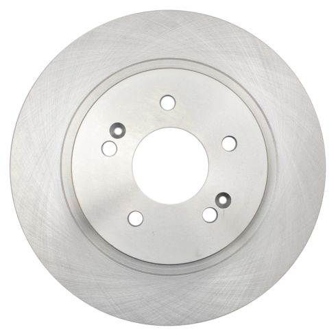 Hyundai Kia Rear Driver & Passenger Side 2 Piece Brake Rotor Set TRQ BRA78749
