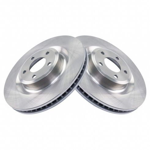 Ford Explorer Lincoln Aviator Front Driver & Passenger Side 2 Piece Brake Rotor Set TRQ BRA78845