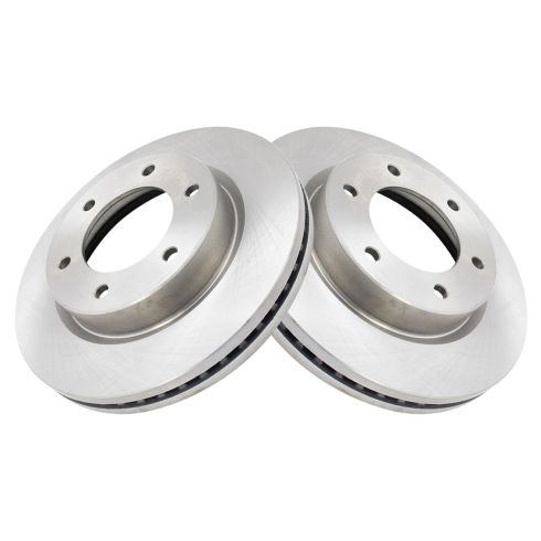 Ford Bronco Ranger Front Driver & Passenger Side 2 Piece Brake Rotor Set - Image 5