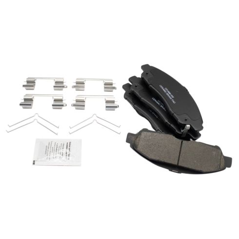 Buick Enclave Cadillac XT5 XT6 Front & Rear Ceramic Brake Pad & Rotor Kit TRQ BKA14561