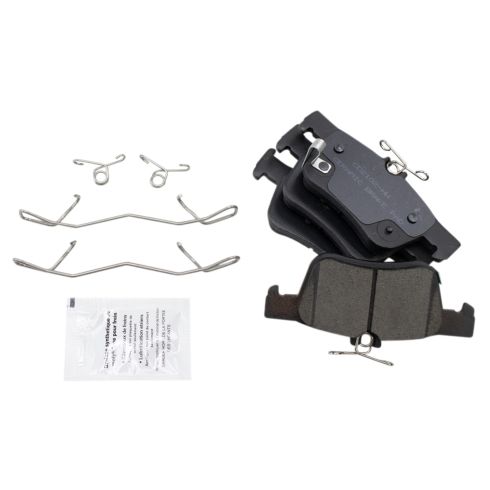 Honda Civic Insight Rear Ceramic Brake Pad & Rotor Kit TRQ BKA14633