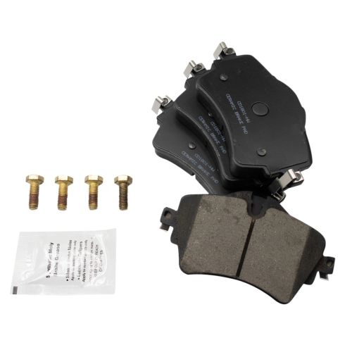 Mini Cooper Cooper Clubman Front Ceramic Brake Pad & Rotor Kit TRQ BKA14586