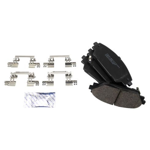 Mazda 3 CX-3 Front & Rear Ceramic Brake Pad & Rotor Kit TRQ BKA14607