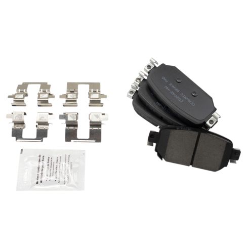 Mazda 3 CX-3 Front & Rear Ceramic Brake Pad & Rotor Kit TRQ BKA14607