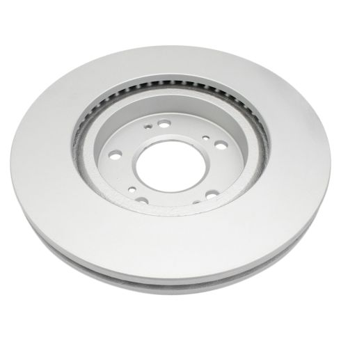 Jeep Dodge Chrysler Mitsubishi Front Driver & Passenger Side 2 Piece Premium G-Coated Brake Rotor Set TRQ BRA79538