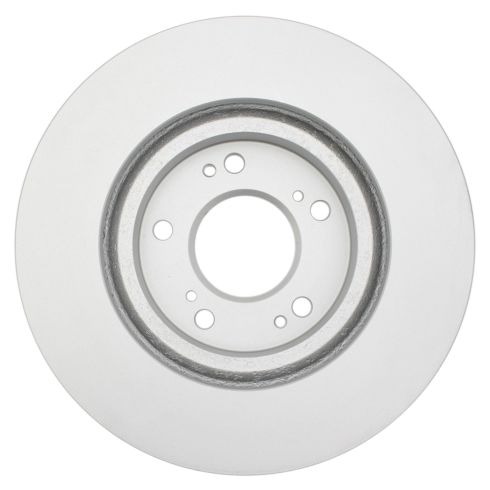 Jeep Dodge Chrysler Mitsubishi Front Driver & Passenger Side 2 Piece Premium G-Coated Brake Rotor Set TRQ BRA79538