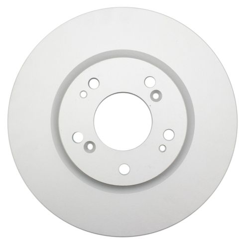 Jeep Dodge Chrysler Mitsubishi Front Driver & Passenger Side 2 Piece Premium G-Coated Brake Rotor Set TRQ BRA79538