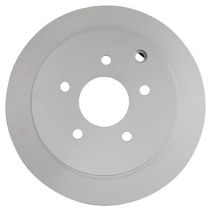 Nissan Infiniti Rear Driver & Passenger Side 2 Piece Premium G-Coated Brake Rotor Set TRQ BRA79554