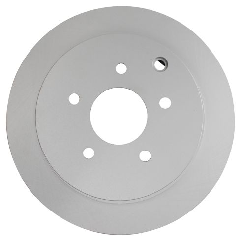 Nissan Infiniti Rear Driver & Passenger Side 2 Piece Premium G-Coated Brake Rotor Set TRQ BRA79554