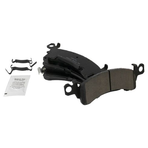 Chevrolet Astro GMC Safari Front Ceramic Brake Pad & Rotor Kit with Calipers TRQ BKA18389 - Image 4