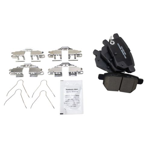 Lexus CT200h Rear Ceramic Brake Pad & Rotor Kit TRQ BKA18578