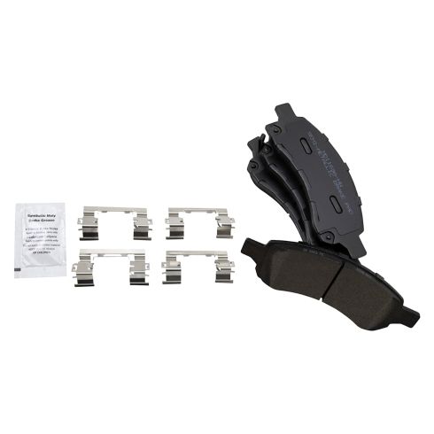 Chevrolet GMC Buick Saturn Front Semi-Metallic Brake Pad & Rotor Kit TRQ BKA18672