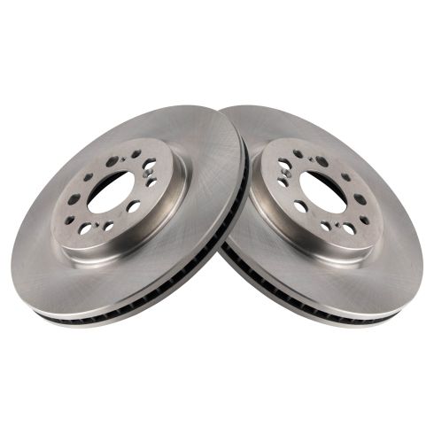 2017-21 Honda Clarity Front Driver & Passenger Side 2 Piece Brake Rotor Set TRQ BRA72644