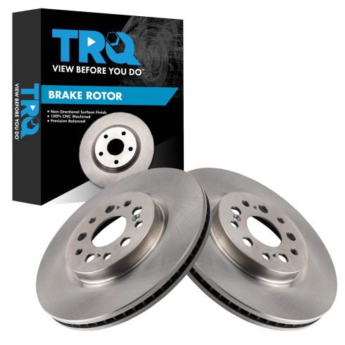 2017-21 Honda Clarity Front Driver & Passenger Side 2 Piece Brake Rotor Set TRQ BRA72644