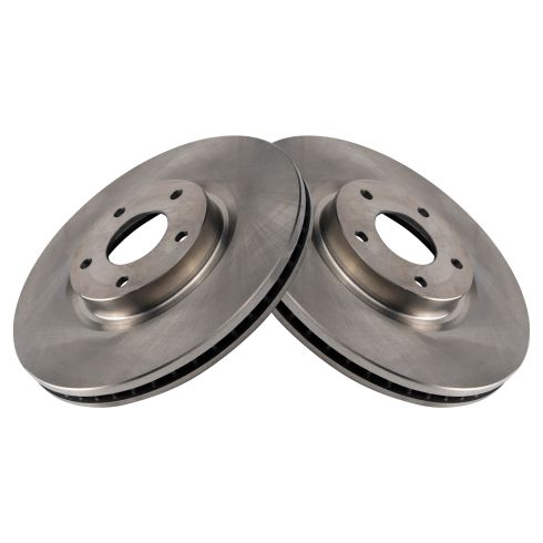 Nissan Infiniti Front Driver & Passenger Side 2 Piece Brake Rotor Set TRQ BRA72656