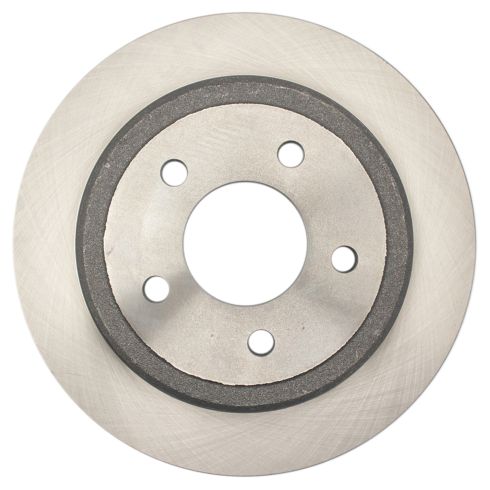 2010-11 Ford Ranger Rear Driver & Passenger Side 2 Piece Brake Rotor Set TRQ BRA72682