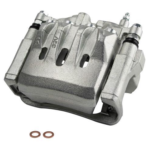Lexus GS300 GS400 GS430 SC430 Front Ceramic Brake Pad & Rotor Kit with Calipers TRQ BKA19135