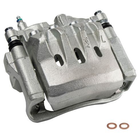 Lexus GS300 GS400 GS430 SC430 Front Ceramic Brake Pad & Rotor Kit with Calipers TRQ BKA19135