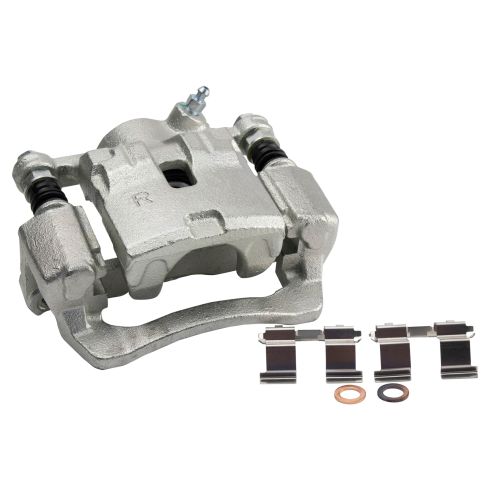 Subaru WRX Rear Ceramic Brake Pad & Rotor Kit with Calipers TRQ BKA19161