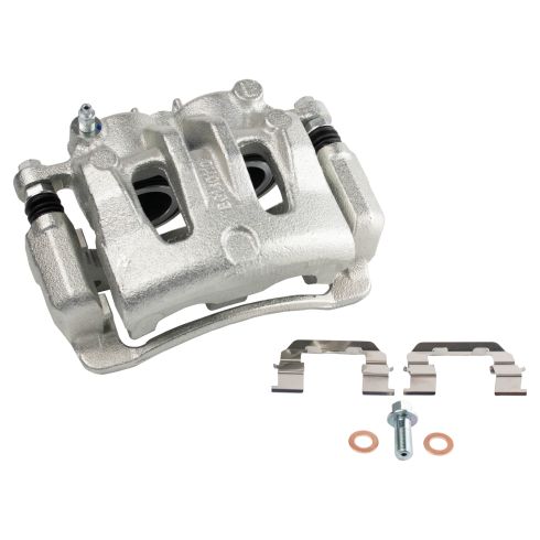 Hyundai Entourage Kia Sedona Front Ceramic Brake Pad & Rotor Kit TRQ BKA19682