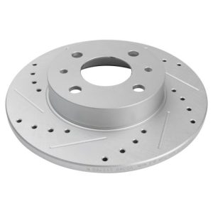 Fiat 500 Front & Rear Ceramic Premium G-Coated Brake Pad & Rotor Kit TRQ Performance BKA19874