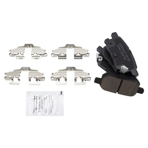 Toyota Lexus Front & Rear Ceramic Brake Pads TRQ BFA12806