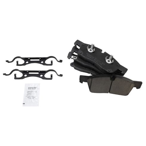 Jeep Grand Cherokee Dodge Durango Front & Rear Ceramic Brake Pad & Rotor Kit TRQ BKA20000