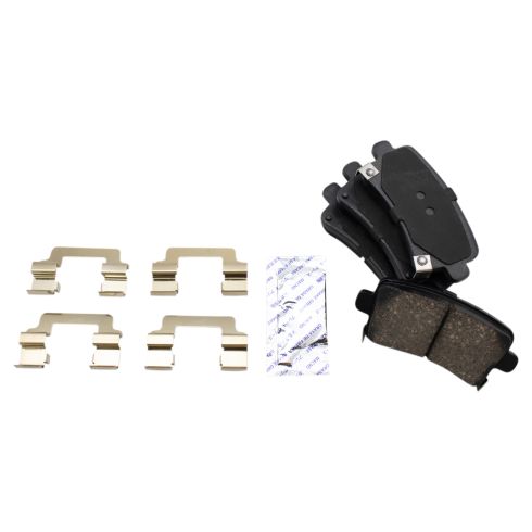 Chevrolet Buick Front & Rear Ceramic Brake Pads TRQ BFA20089