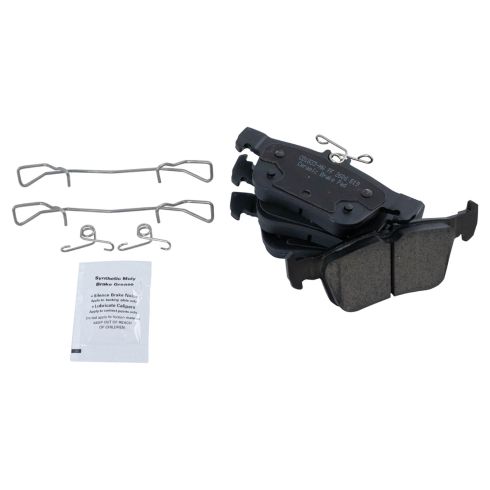 Ford Lincoln Front & Rear Ceramic Brake Pads TRQ BFA20102