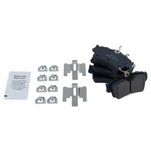 1994-98 Ford Mustang Front & Rear Ceramic Brake Pads TRQ BFA20124