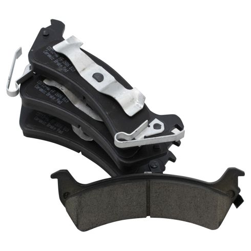 1995-98 Jeep Grand Cherokee Front & Rear Ceramic Brake Pads TRQ BFA20131