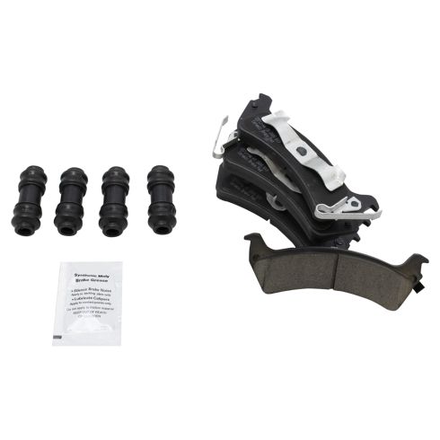 1995-98 Jeep Grand Cherokee Front & Rear Ceramic Brake Pads TRQ BFA20131