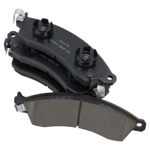Ford Mustang Front & Rear Ceramic Brake Pads TRQ BFA20180