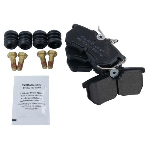 Ford Focus Front & Rear Semi-Metallic Brake Pads TRQ BFA20182