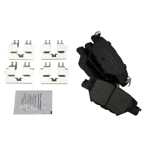2016-21 Mazda CX-9 Front & Rear Ceramic Brake Pads TRQ BFA20198