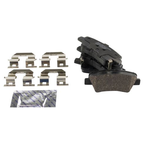 Hyundai Kia Front & Rear Ceramic Brake Pads TRQ BFA20206
