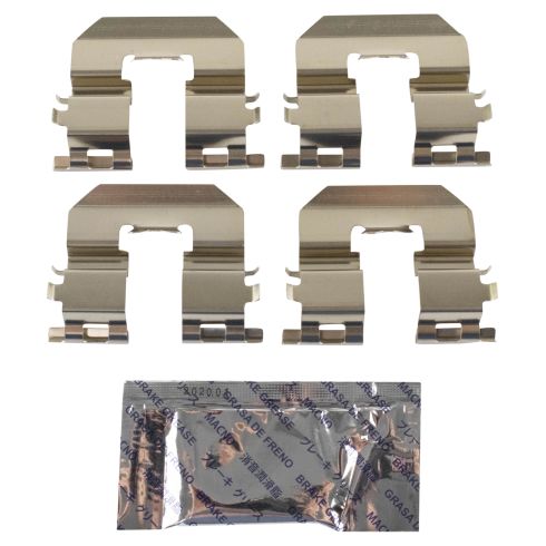 Hyundai Kia Front & Rear Ceramic Brake Pads TRQ BFA20206