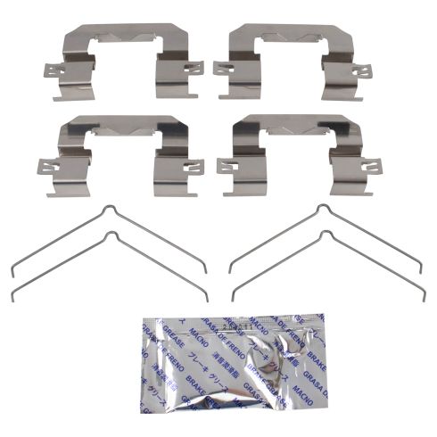Hyundai Elantra GT Veloster Front & Rear Ceramic Brake Pads TRQ BFA20207