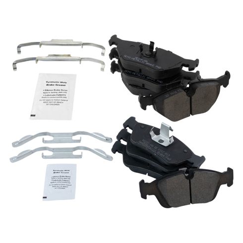 BMW Z3 Front & Rear Semi-Metallic Brake Pads TRQ BFA20219