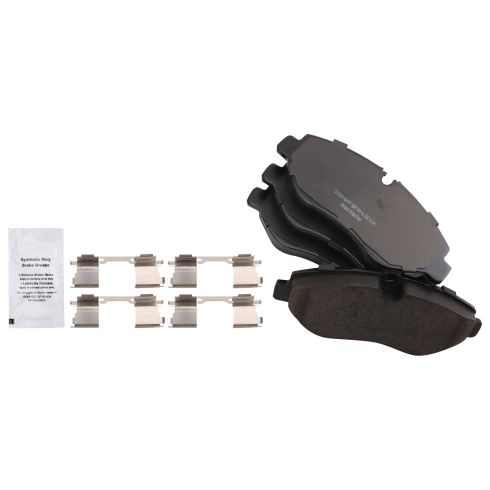 Dodge Mercedes Benz Freightliner Front & Rear Ceramic Brake Pads TRQ BFA20237